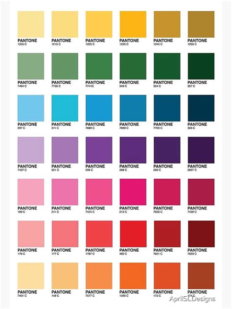 aesthetic pantone cards|pantone color palette.